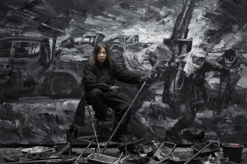 Yan Pei Ming in war